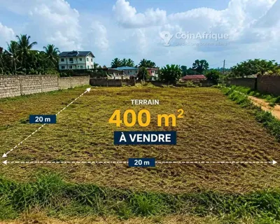 Terrain 400 m² — Anyama 4-Croix